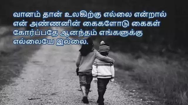 Brothers and Sisters Quotes in Tamil 6