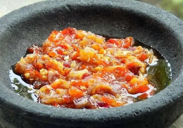 sambal goreng kentang, resep sambal goreng kentang, sambal ayam geprek