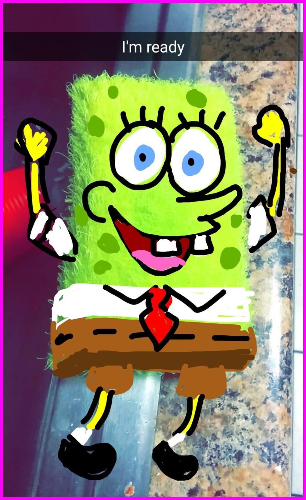 10 Spongebob Kitchen Spongebob drawn on a kitchen sponge Spongebob,Kitchen