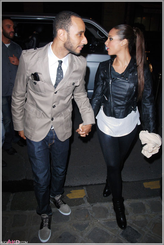  of an upcoming weekend wedding for Alicia Keys and Swizz Beatz