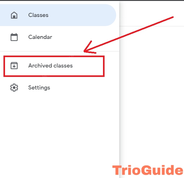 Archived classes option to load archived list