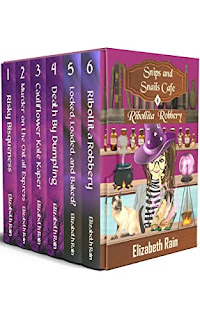 Snips and Snails Mystery Cafe Books 1-6 Boxset by Elizabeth Rain - book promotion companies