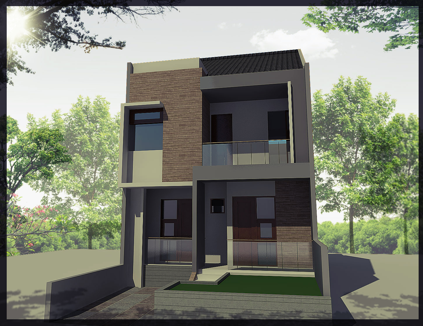 Gambar Model Rumah Minimalis Bertingkat 2 Interior Rumah