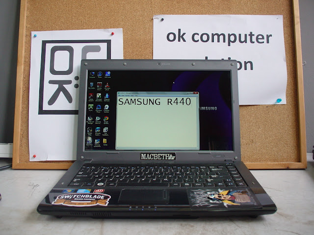 Repair Screen Laptop Samsung R440