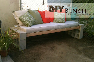 diy outdoor bench seat