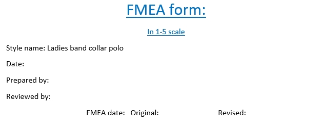 Failure mode and effect analysis (FMEA) | Example of “Failure mode and effect analysis (FMEA): From theory to execution