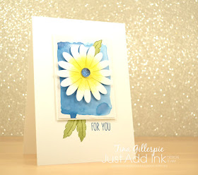 scissorspapercard, Stampin' Up!, Just Add Ink, Daisy Delight, Jar Of Love, Sunshine Sayings