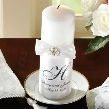 Bridal Pillar Candle