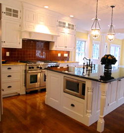 white kitchen cabinets