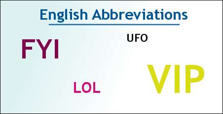 English Abbreviations