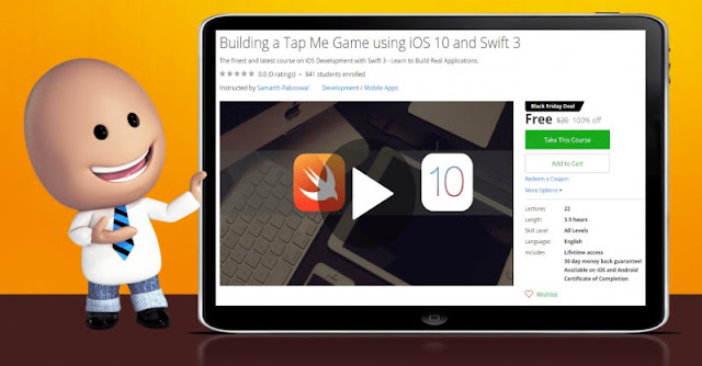 [100% Off] Building a Tap Me Game using iOS 10 and Swift 3|Worth 20$