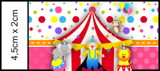 El Circo Especial Niñas: Invitaciones y Etiquetas para Candy Bar para Imprimir Gratis. 