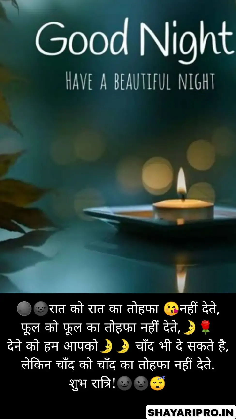 Heart Touching Good Night Shayari