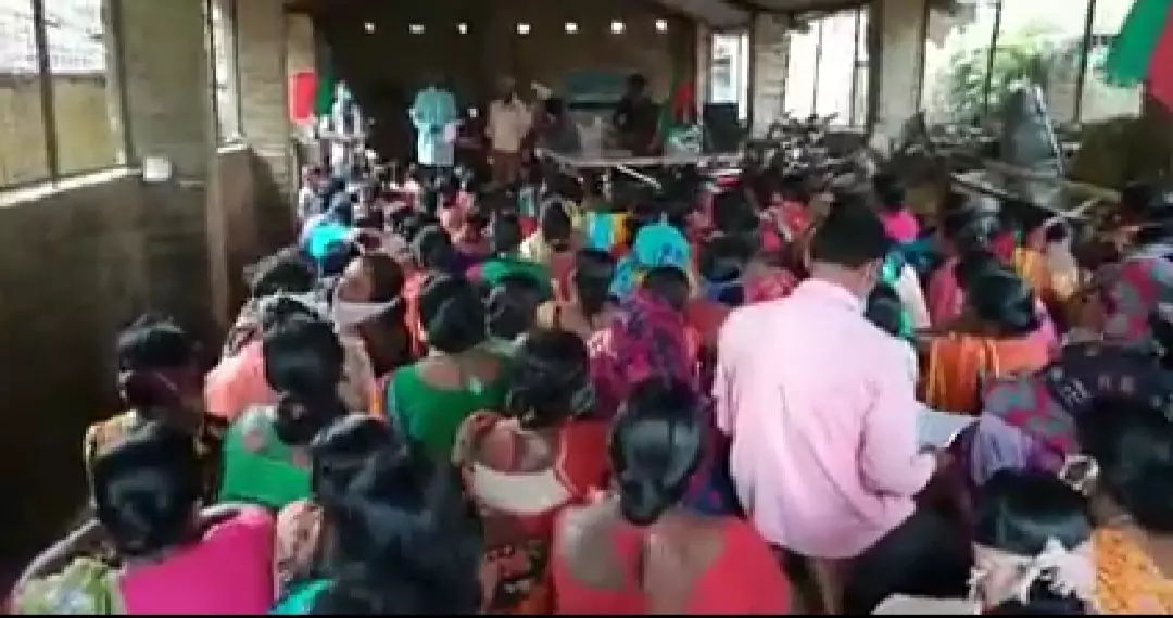 The third day organizational meeting of Majini Pargana Mahal took place in Medinipur district.