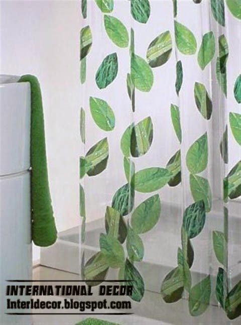 latest designs of shower curtains floral pattern