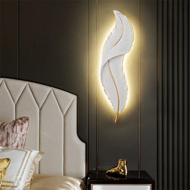 Decorative Luxury Feather Lamp Buy on Amazon & Aliexpress