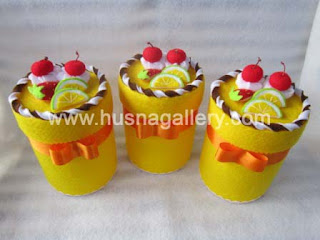 toples cantik unik hias kain flanel