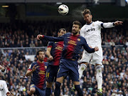 REAL MADRIDBORUSSIA DORTMUND: La Defensa (ramoa head shot)