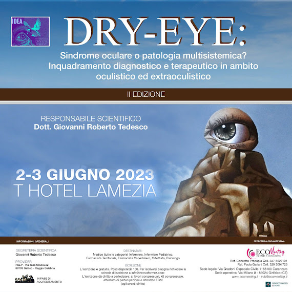 Dry-Eye: Sindrome oculare o patologia multisistemica? Inquadramento diagnostico e terapeutico in ambito oculistico ed extraoculistico