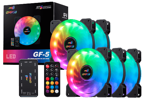 Kit de fans GMRGB para seu computador