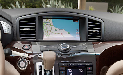 2011 Nissan Quest Navigation Screen