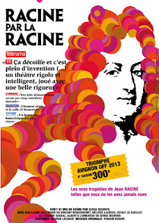 Racine par la racine, de Serge Bourhis -- Festival d'Avignon Off -- 