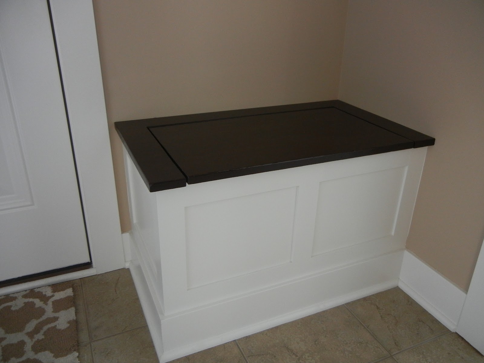 how to build a entryway bench with storage