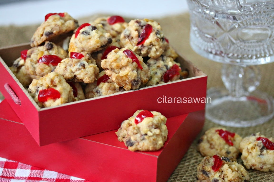 Resepi Biskut Red Pearl / Red Pearl Cookies  Resipi 