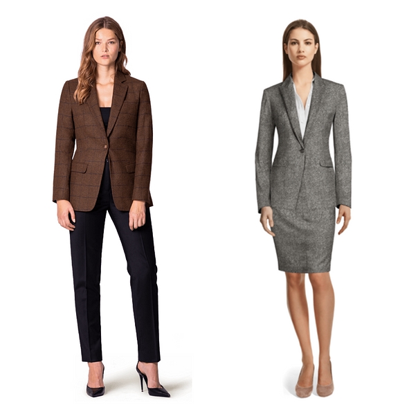 Women Wear to an Interview, women tweed suit, women workwear, fashion, interview, women interview attire