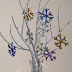 DECORATING WITH JEANIE -- METALLIC SNOWFLAKE TREE