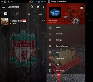 Screenshot BBM Mod Tema Liverpool Keren Versi 2.12.0.9