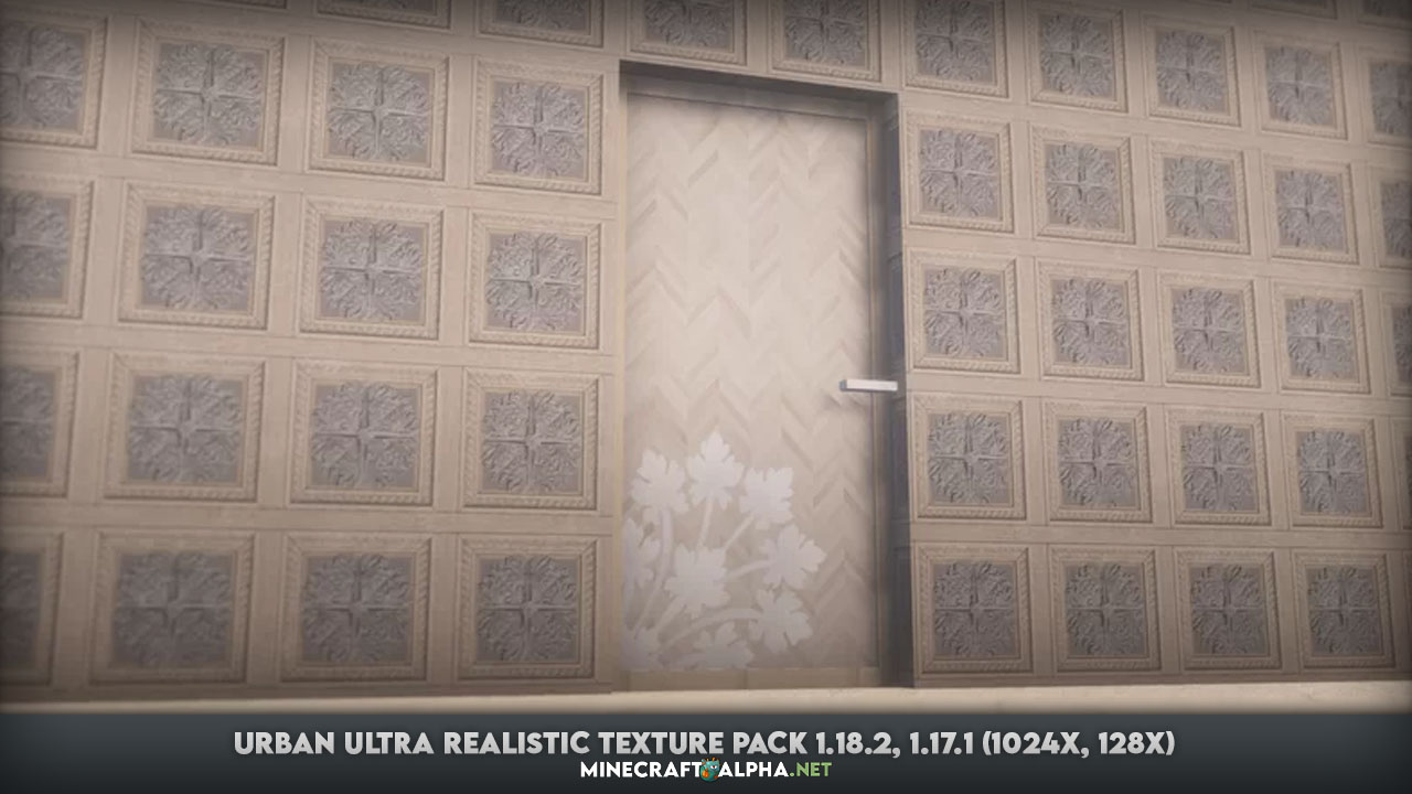 Minecraft URBAN Ultra Realistic Texture Pack 1.18.2, 1.17.1 (1024x, 128x) Minecraft URBAN Ultra Realistic Texture Pack 1.18.2, 1.17.1 (1024x, 128x)