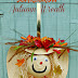 Scarecrow Autumn Wreath Door Decoration