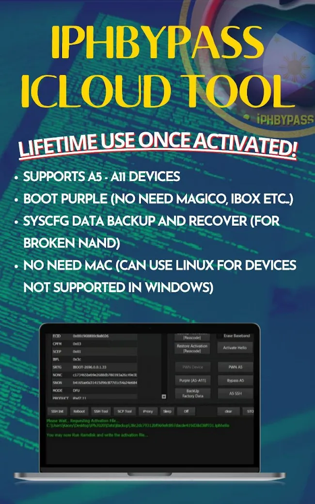 iPHBypass Tool v2.0.0.17