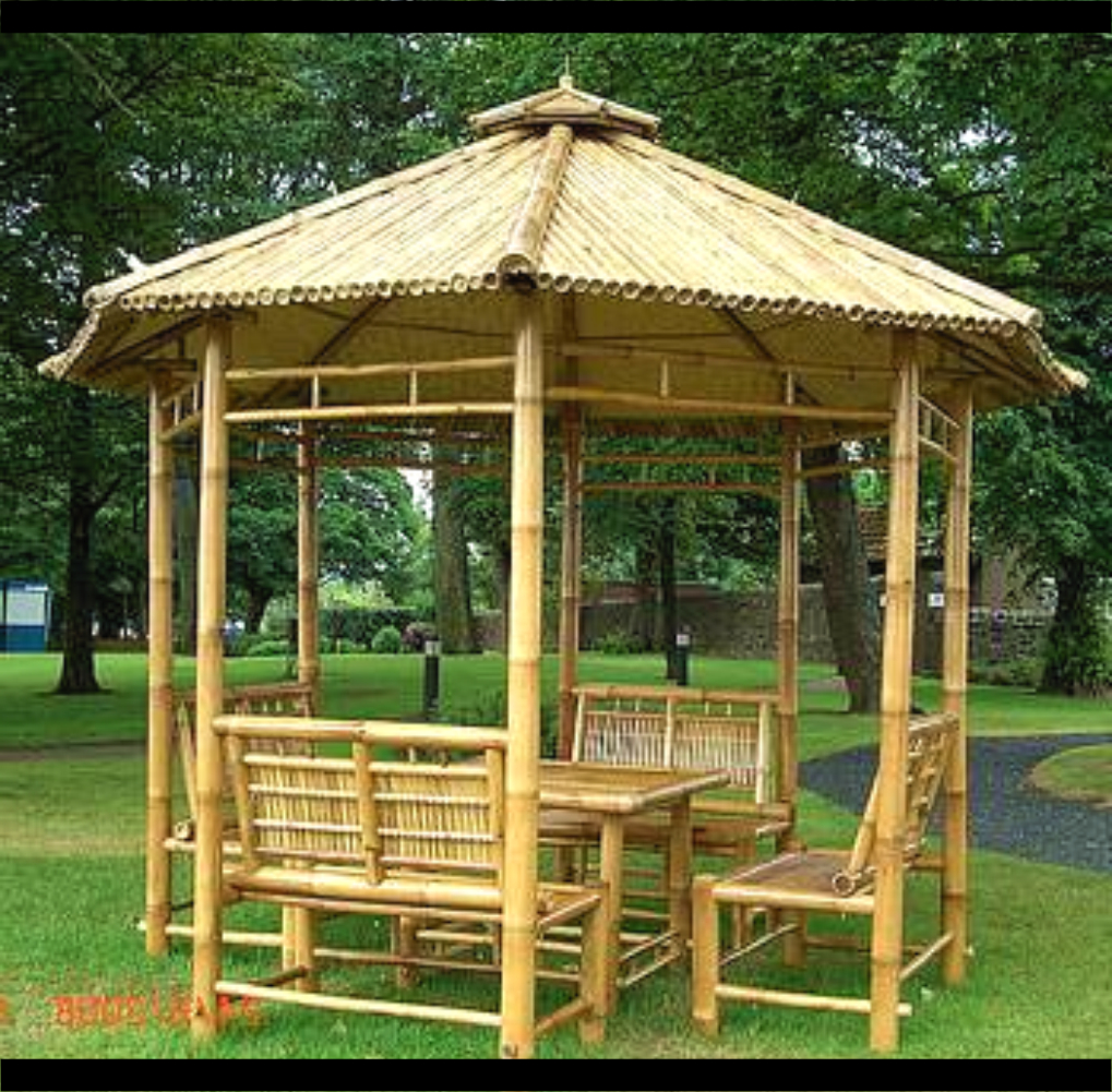 Contoh Model  Gazebo Untuk Taman Rumah Minimalis rumah 