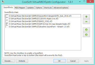 Cara Menggabungkan One Man Band (OMB) Dengan CoolSoft VirtualMIDISynth