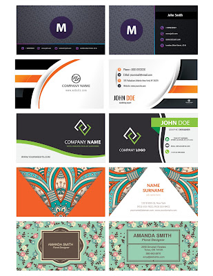 10 Creative Business Card Design CDR File Free Download 