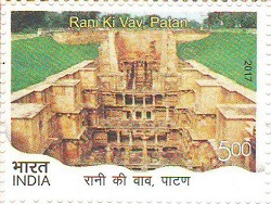 Stam on Stepwell of India - Rani ki vav, Patan
