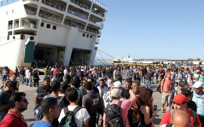  Ετοιμάζεται «εξέγερση» από τους Χιλιάδες μετανάστες και πρόσφυγες που διαμένουν στο λιμάνι του Πειραιά