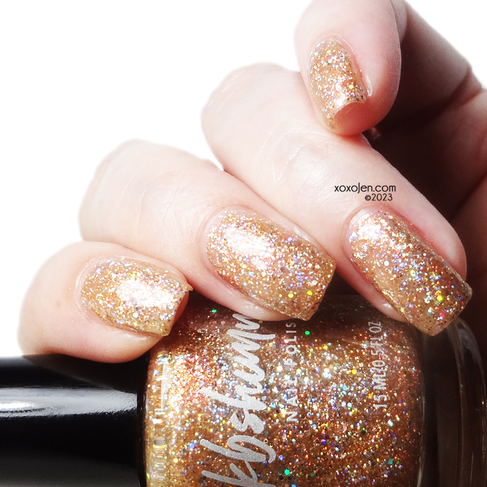 xoxoJen's swatch of KBShimmer Just Roll With It