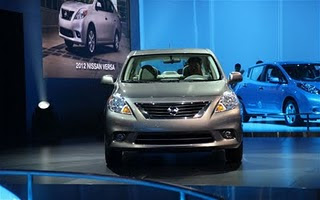 2012 Nissan Versa Sedan car