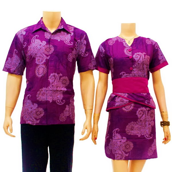 Sarimbit Dress Batik Motif Mahkota Batik Bagoes Solo