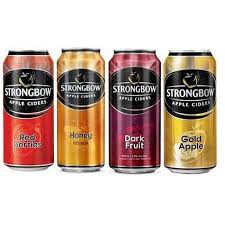 Strongbow nước táo lên men đủ 4 vị lon 330ml