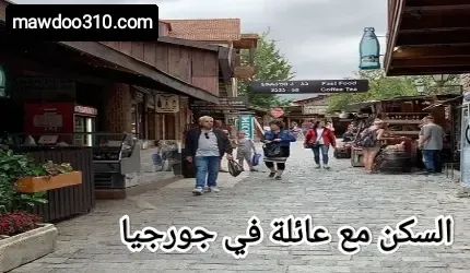 السكن مع عائلة جورجية