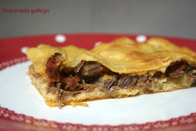 Empanada gallega de carne