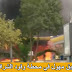 بلفيديو : حريق مهول في محطة وقود الشراقة بالعاصمة 