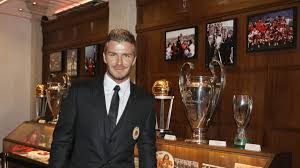 david beckham trophies