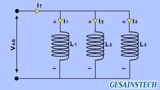 Rangkaian Induktor Paralel