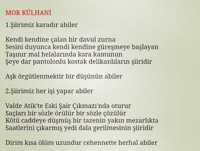 ECE AYHAN - MOR KÜLHANİ