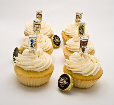 Beer Can Cupcakes